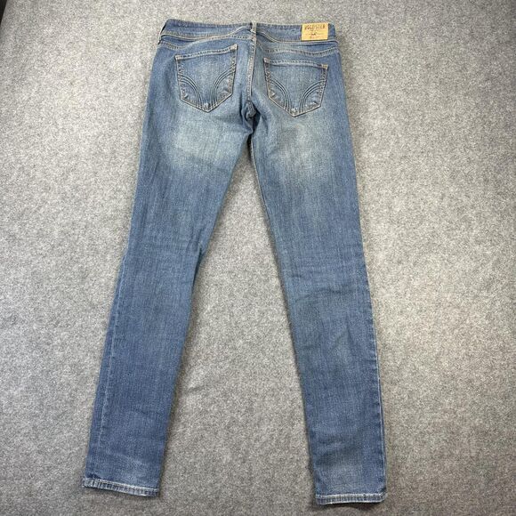 Hollister Jeans Womens 5R Blue Low Rise Skinny SoCal Stretch Denim 27x30 - Picture 10 of 10